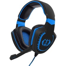 Sades AH28 3.5mm Stereo Ses Kablolu Gaming Headset Mavi (Yurt Dışından)