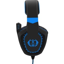 Sades AH28 3.5mm Stereo Ses Kablolu Gaming Headset Mavi (Yurt Dışından)