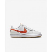 Nike Court Borough Low 2 (Gs) Çocuk Beyaz Koşu Ayakkabı  - BQ5448-114