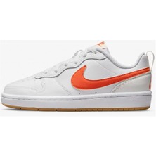 Nike Court Borough Low 2 (Gs) Çocuk Beyaz Koşu Ayakkabı  - BQ5448-114