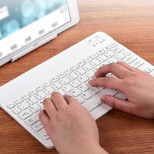 Duhaline Casper Via S48  8"  Uyumlu Bluetooth Tablet Klavyesi Mini Slim Şarjlı Kablosuz Klavye