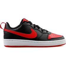 Nike Court Borough Low 2 (Gs) Çocuk Siyah Koşu Ayakkabı  - BQ5448-007