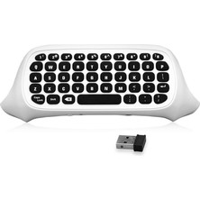 Buyfun 3.5mm Ses Jakı ile 2.4g Kablosuz Mini Chatpad Klavye (Yurt Dışından)