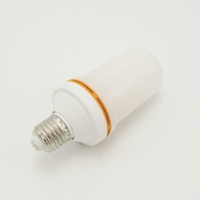 Sunlight Alev Ampul 5 W Amber 3 Animasyonlu E27 220 V