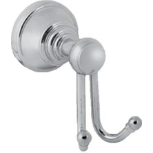 Serel Banyo Luna Askılık Ikili / Banyo Askısı Krom 140110008 E.c.a