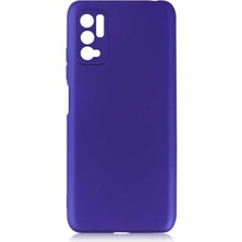 kilifone - Xiaomi Redmi Note 10 5G - Kılıf Mat Soft Premier Silikon Kapak - Saks Mavi - T18080
