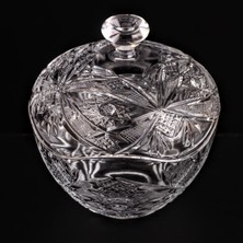 Abka Kristal Kapaklı Şekerlik Paşabahçe Toscana - Göz Dekor