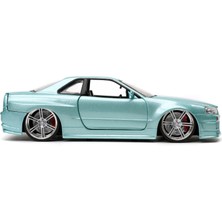 Jada 1:24 Hızlı ve Öfkeli Arabalar Brian's 2002 Nissan Skyline Gt-R BNR34