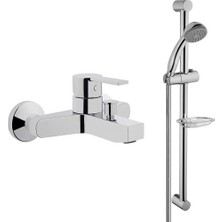Artema Fold S Banyo Bataryası + Solo C Sürgülü El Duşu Takımı
