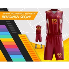 Acr Giyim - Petek Modeli - Kişiye Özel Kadın Basketbol Forması Takımı