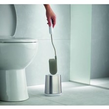 Joseph Joseph - Flex Lite Çelik Tuvalet Fırçası Beyaz