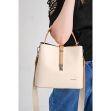 Just Polo Kadın Kilit Detaylı El ve Omuz Çantası PBU4002