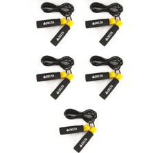 Delta 5 Adet Sünger Tutamaçlı Rulmanlı Ayarlanabilir Atlama İpi