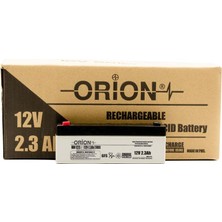 Orion 12 V 2.3 Ah 20 Adet Bakımsız Kuru Akü