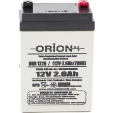 Orion 12 V 2.6 Ah 20 Adet Bakımsız Kuru Akü