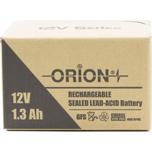 Orion 12 V 1.3 Ah 20 Adet Bakımsız Kuru Akü