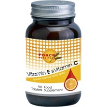 Force Nutrition Vitamin E + Vitamin C 90 Tablet
