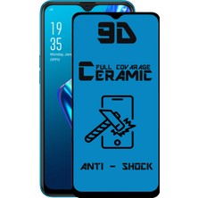 Case World  Oppo A12 Tam Kaplayan Seramik Nano Esnek Ekran Koruyucu Cam