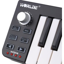 Luckcome Worlde Easykey.25 Taşınabilir Klavye Mini 25 Tuşlu USB Mıdı Denetleyici (Yurt Dışından)