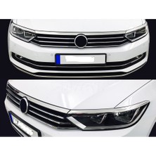 Ctk Fetih Oto Vw Passat B8 Krom Far Kaşı 2015 - 2019 3 Prç