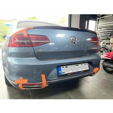 Ctk Fetih Oto Vw Passat B8 Krom Difüzör 2015 - 2018 2 Prç