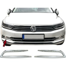 Ctk Fetih Oto Vw Passat B8 Krom Sis Farı 2015 - 2018 2 Prç