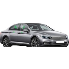 Ctk Fetih Oto Vw Passat B8.5 Krom Cam Çerçevesi 2019 - 2021 8 Prç Tam Tur