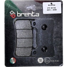 Brenta Honda CB 1000 R Disk  Fren Balata Ön  (2008-2016)