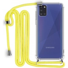 Piyasa Sepeti Ip Askılı Tank Şeffaf Kılıf Samsung Galaxy A31