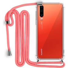 Piyasa Sepeti Ip Askılı Tank Şeffaf Kılıf Huawei P30