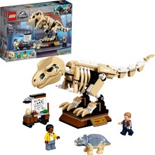 LEGO® Jurassic World T. Rex Dinozor Fosili Sergisi 76940 - Dinazor Seven Çocuklar Için Yaratıcı Oyuncak Yapım Seti (198 Parça)