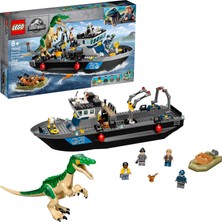 LEGO® Jurassic World Baryonyx Dinozor Teknesinden Kaçış 76942 - Dinazor Seven Çocuklar Için Yaratıcı Oyuncak Yapım Seti (308 Parça)