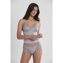 Pierre Cardin  Dantelli Penye Atlet Külot / Kaşkorse Set  - 332