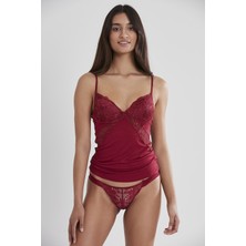 Pierre Cardin  Dantelli Penye Atlet Külot / Kaşkorse Set  - 356