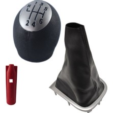 Zetoto Fluence Megane 3 Vites Topuzu Vites Körüğü Krom Takım 6 İleri