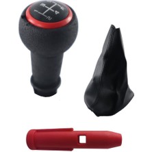 Zetoto Peugeot 307 Vites Topuzu Ve Körüğü Set 5 İleri Manuel Vites Kırmızı