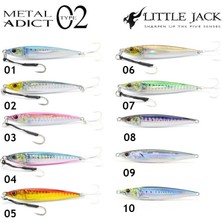 Little Jack Metal Adict 02 72 mm 30 gr Jig Yem - 09