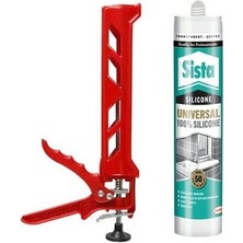 Sista Şeffaf Silikon 280 ml +Pls Silikon Tabanca (Skt 23.10.2022)