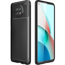 Kılıfist Xiaomi Redmi Note 9 Pro 5g Kılıf Antişok Karbon Desenli Negro Silikon Kapak