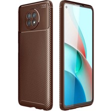 Kılıfist Xiaomi Redmi Note 9 Pro 5g Kılıf Antişok Karbon Desenli Negro Silikon Kapak