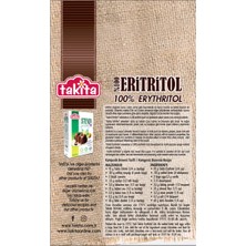 Takita %100 Eritritol Bazlı Sofralık Tatlandırıcı 400 gr 2 Adet %100 Erythritol