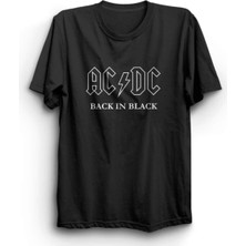 Hobyusa Acdc, Back  Black, Rock, Metal Tişört
