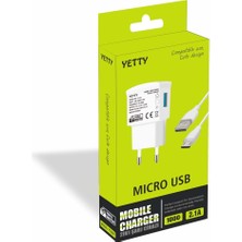 Yetty Micro USB 2.1A Şarj Aleti