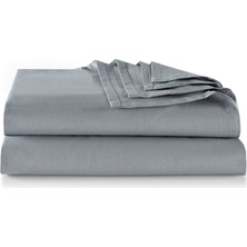 Zambak Tekstil 180×240 Battal Boy Düz Çarşaf Takımı (Lastiksiz)