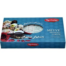 KŞ Kardeşler Şekerleme Kardeşler Meyve Aromalı Sarma Hediyelik Lokum 700 G