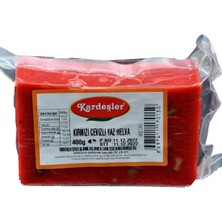 KŞ Kardeşler Şekerleme Kardeşler Cevizli Kırmızı Yaz Helvası 400 G