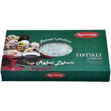 KŞ Kardeşler Şekerleme Kardeşler Fıstıklı Hediyelik Lokum 700 G x 6 Adet