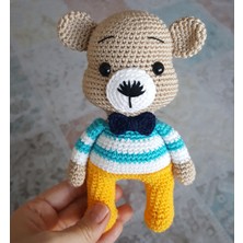 Binbir Trend El Örgüsü Amigurumi Oyuncak  Sevimli Ayıcık 20 cm