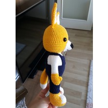 Binbir Trend El Örgüsü Amigurumi  Oyuncak Haylaz Tilki 28 cm