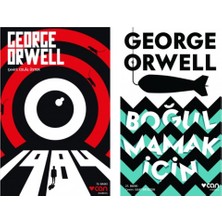 1984 - Boğulmamak Için - George Orwell  - 2 Kitap Set